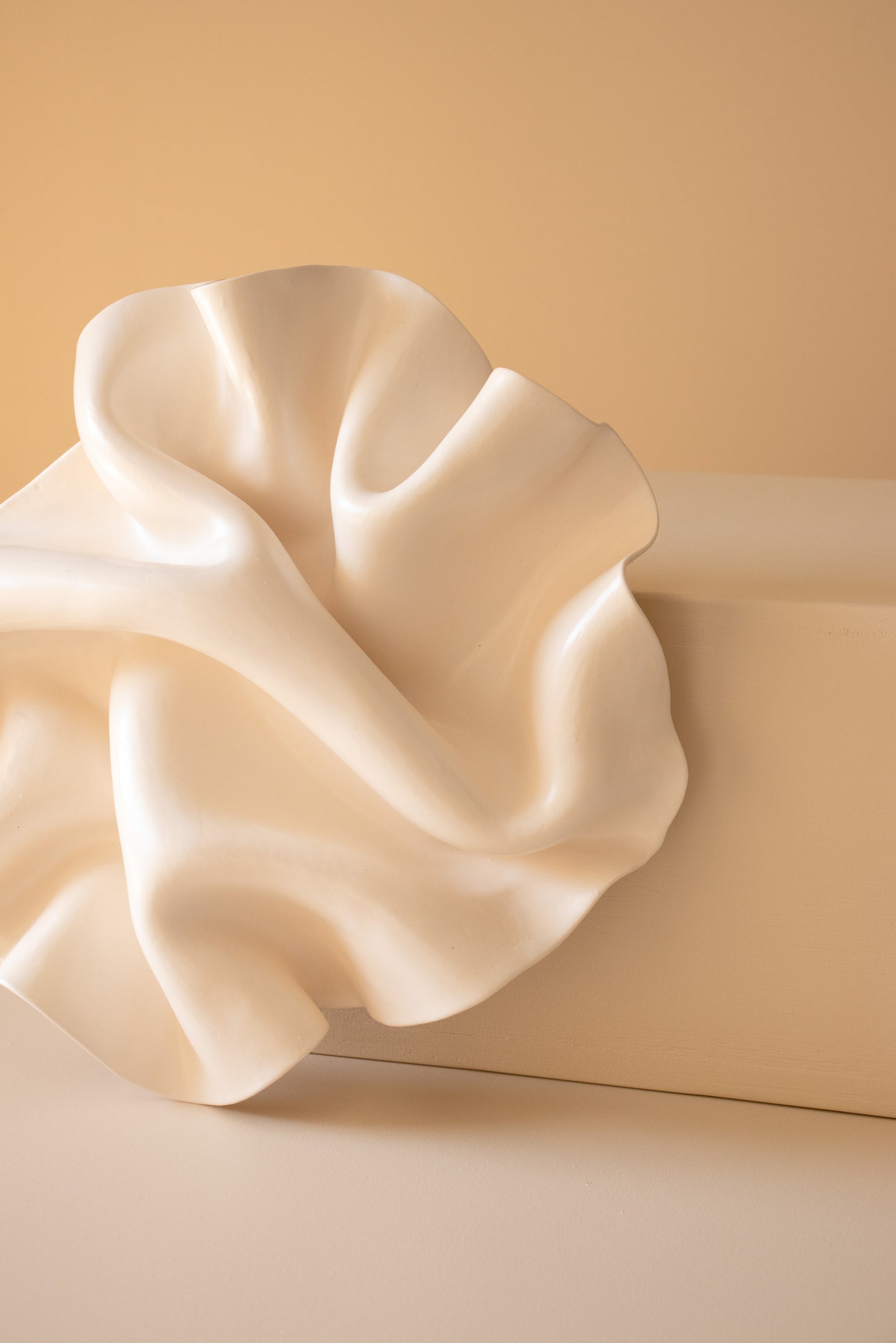 Satin Wave Wall Sculpture
