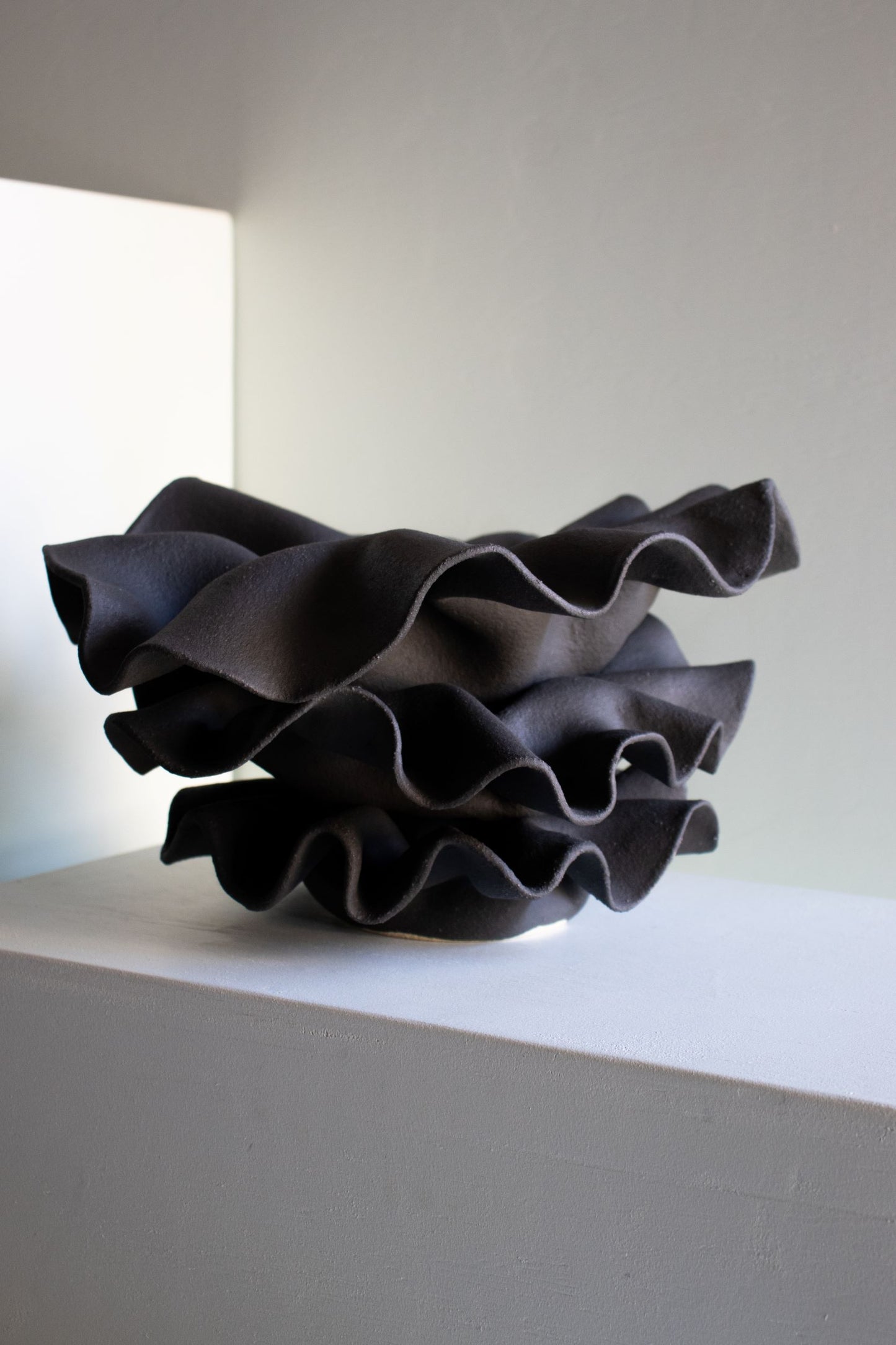 Layered Wave Vase